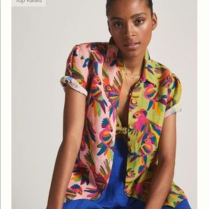 NWT Farm Rio Surf Shirt